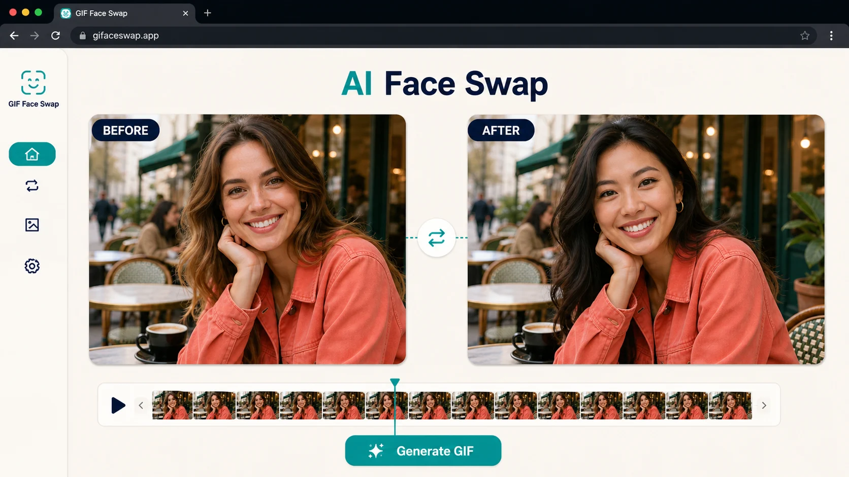GIF Face Swap product image