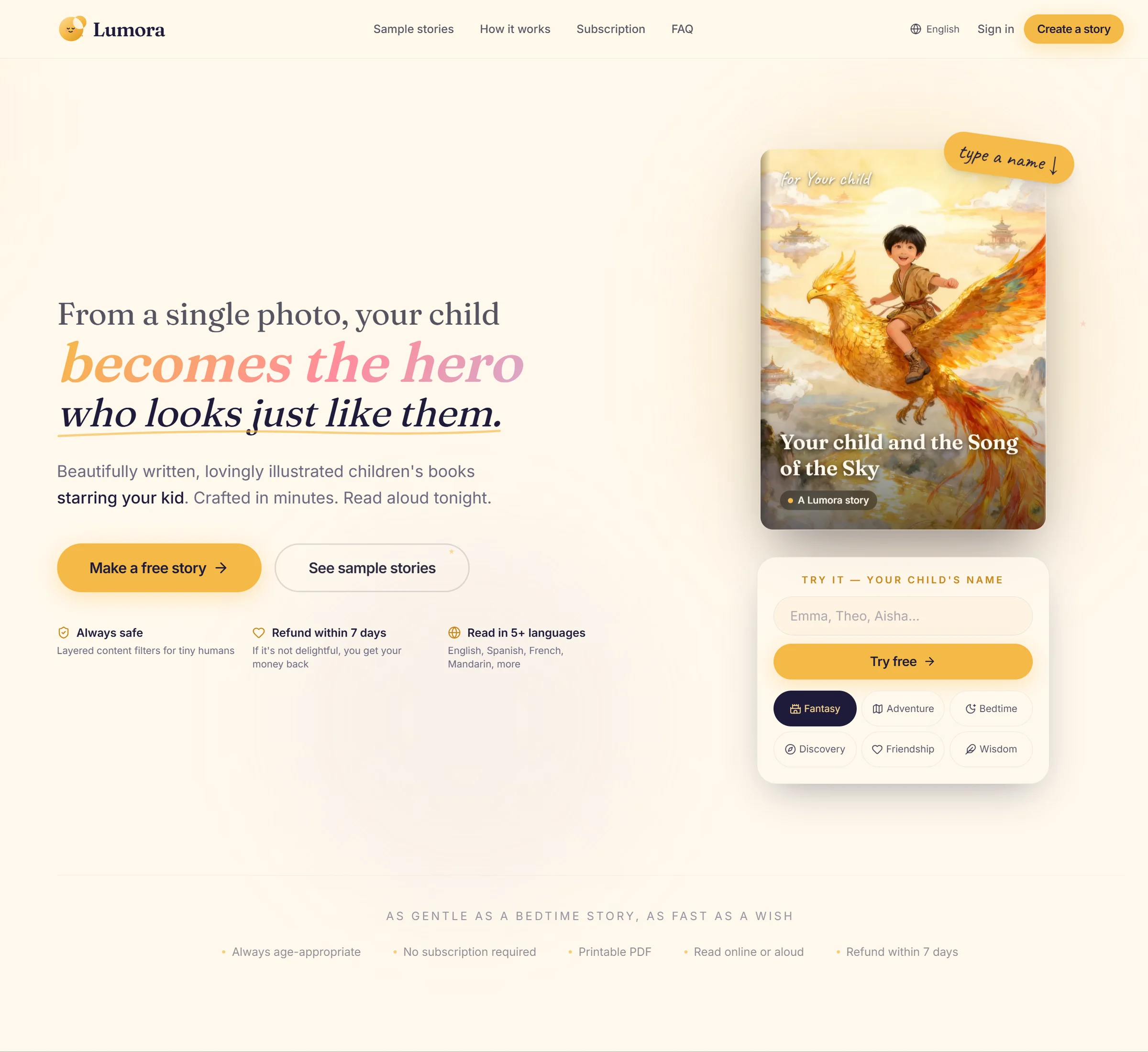 Lumora Storybooks product image